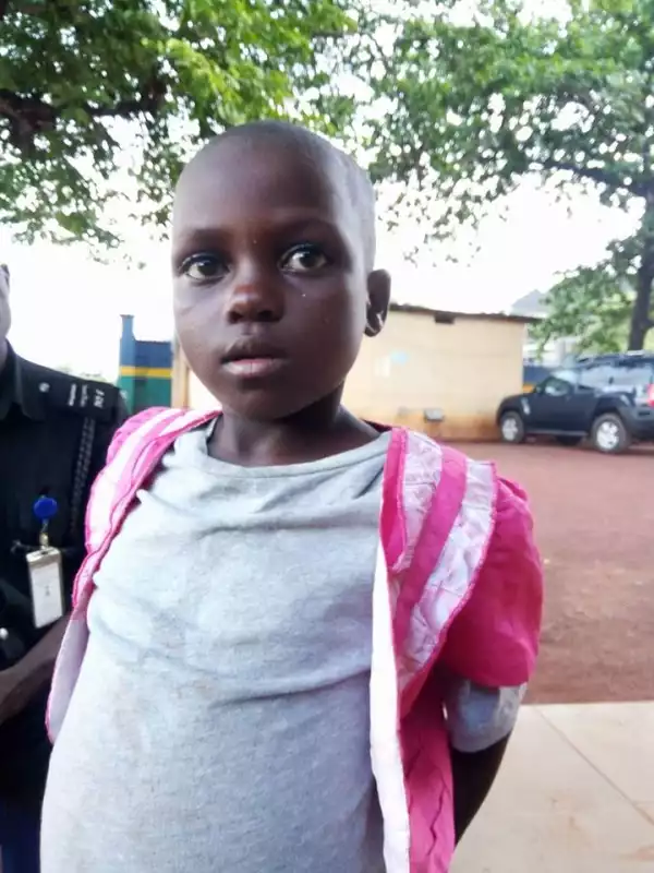 6-Year-Old Girl From Benue State Found Wandering In Abakaliki, Ebonyi (Photo)